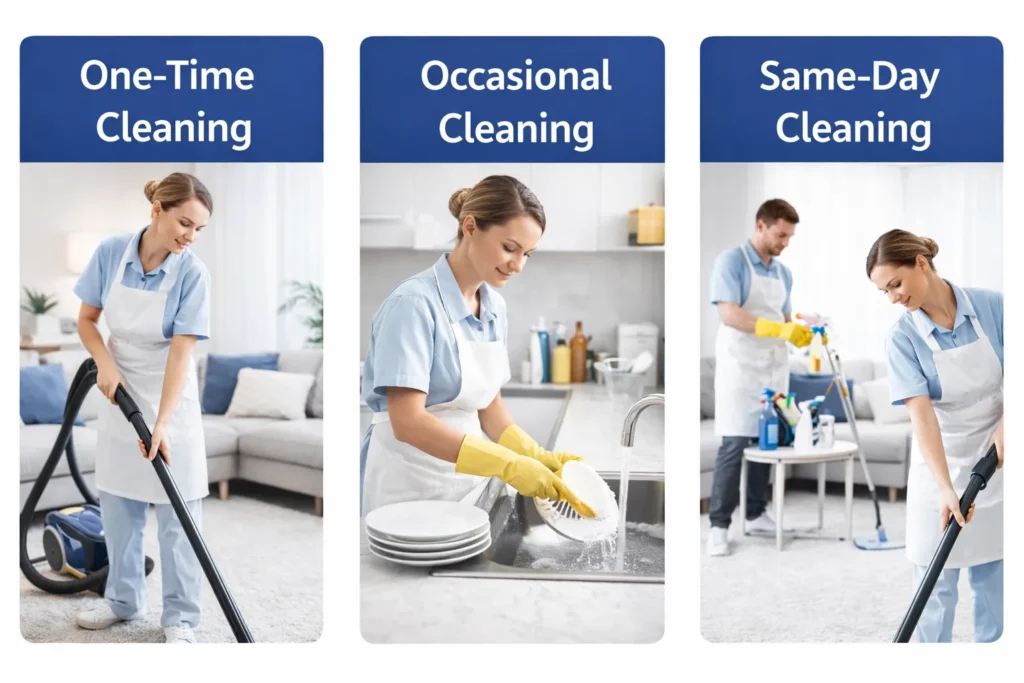 Weekly and bi-weekly cleaning plans for home maintenance